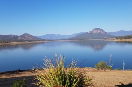 Lake Moogerah is now about 42% capacity