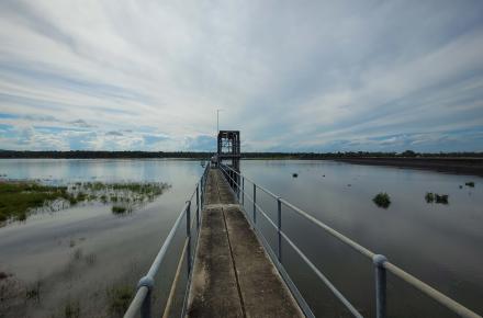 Bill Gunn Dam intake tower