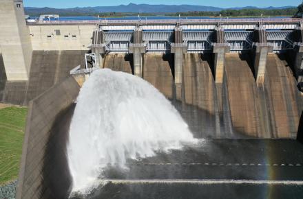 North Pine Dam Spilway