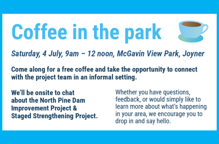 Invitation for Coffee in the Park