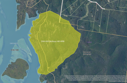 Planned burn map of McKeys Hill