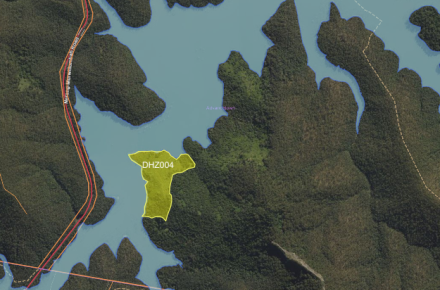 Pages Headland planned burn map
