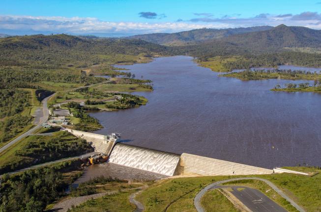 Wyaralong Dam Aerial