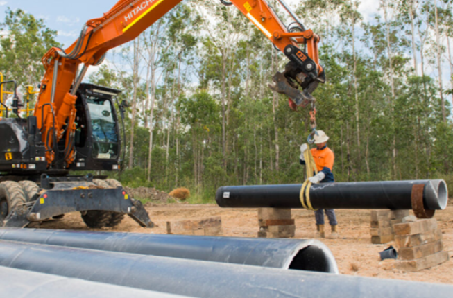 bulk water pipeline
