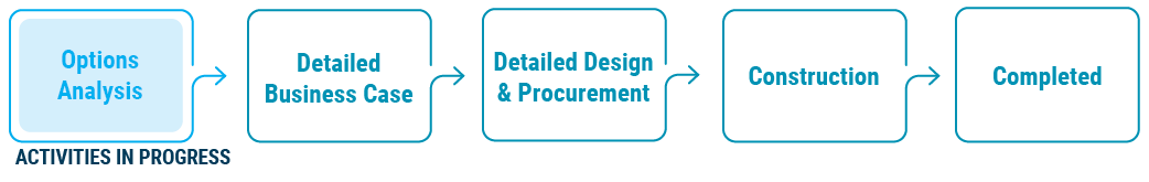WDIP project phase chart