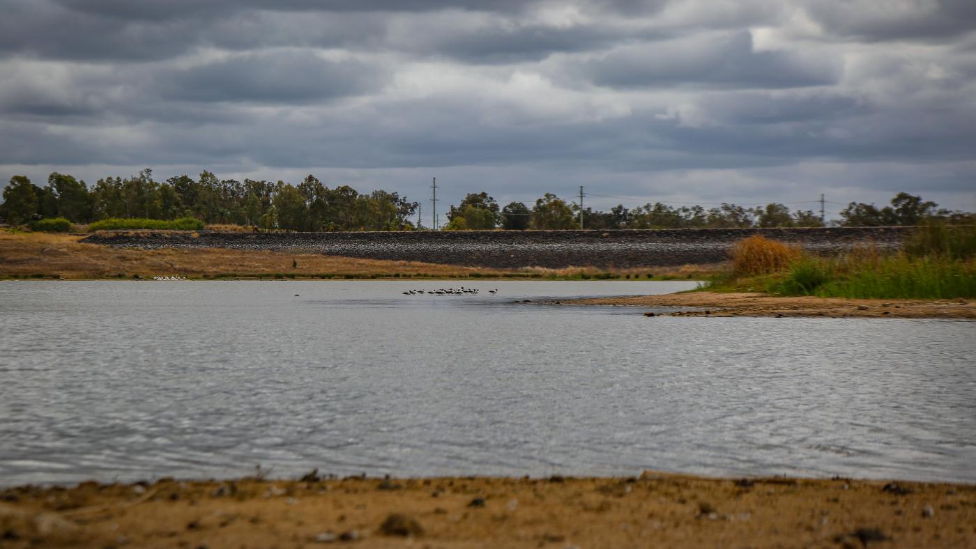 View of Lake Dyer or Bill Gunn Dam