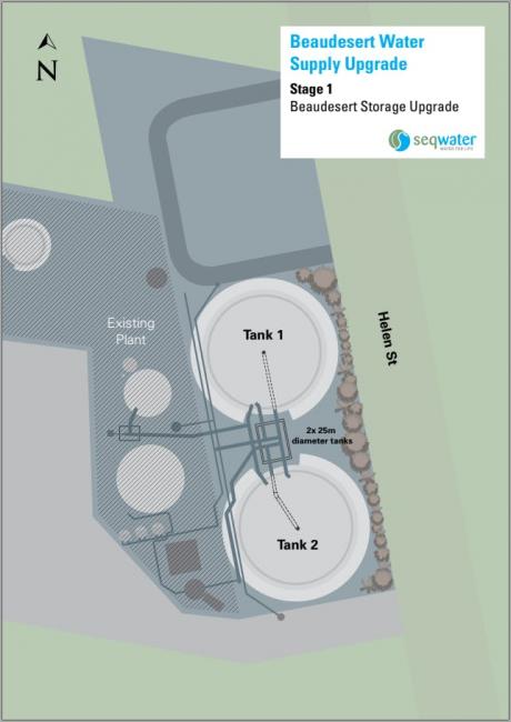 Stage 1 Beaudesert site layout