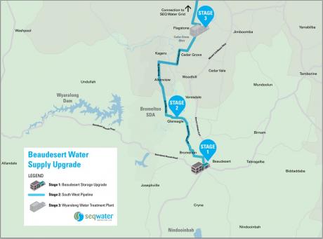 BWSU project area map