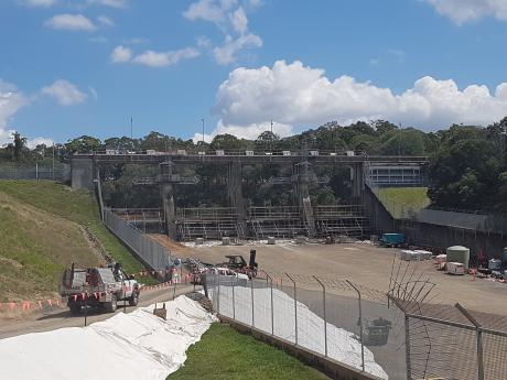 Spillway anchoring