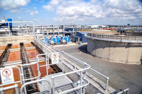 Inside the Luggage Point Advanced Water Treatment Plant Facility