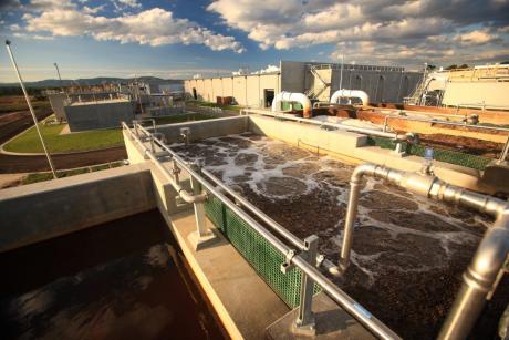 Nitrogen removal tank at Bundamba AWTP