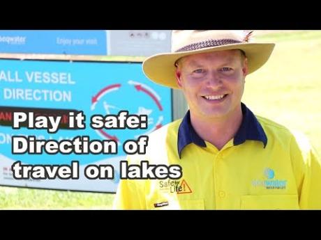 Play it safe: Direction of travel on water