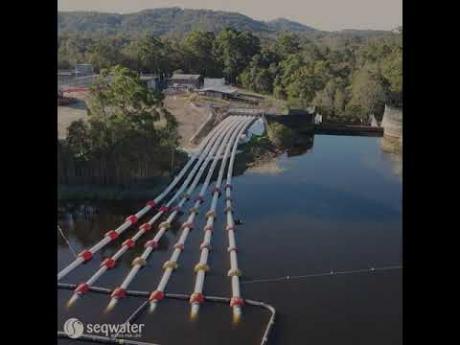 Ewen Maddock Dam upgrade - lowering the lake