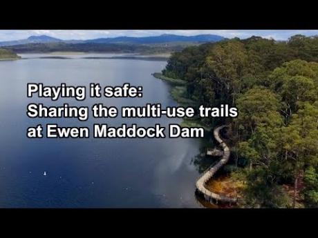 Playing it safe: Sharing the multi-use trails at Ewen Maddock Dam