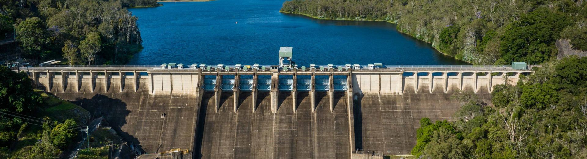 Somerset Dam Wall