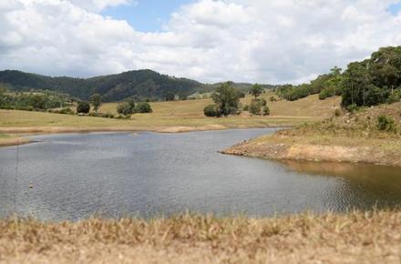 Cedar Pocket Dam at 25 per cent capacity