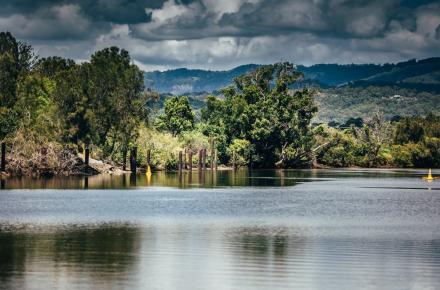 View of Lake Advancetown at Hinze Dam