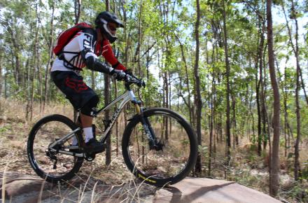 Mountain bike trail at Wyaralong