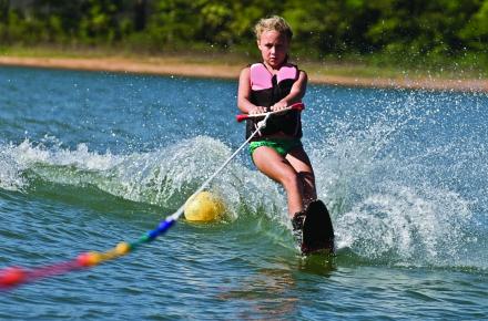 Water skiing