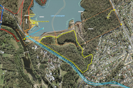 Thumbnail of planned burn map DLK004 at Lake Kurwongbah 2020