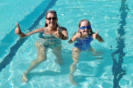 While Ewen Maddock Dam’s popular swimming area remains closed for dam upgrade work, Mooloolah State School pool is offering free entry through for those who fancy a dip to beat the heat.  