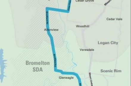 The South West Pipeline will be approximate 27 kilometres, connecting Beaudesert to the SEQ Water Grid