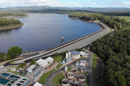Latest upgrade work on Ewen Maddock Dam is now complete