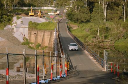 Mt Crosby Weir Bridge reopens