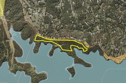 Burn Area Lake Samsonvale 24/5/23