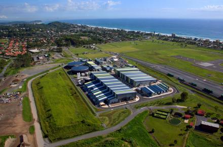 Gold Coast Desalination Plant - aerial view