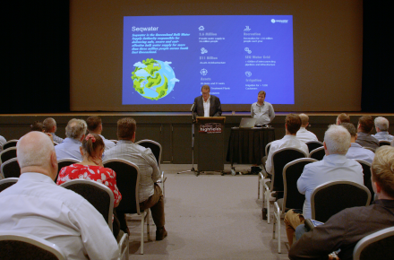 Attendees at the Toowoomba to Warwick Pipeline project market briefing