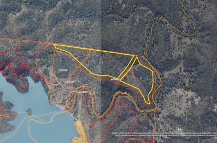 Thumbnail of Wyaralong planned burn map DWY009 July 2025