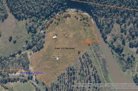 Thumbnail of Somerset Dam Beams Creek planned burn map August 2025