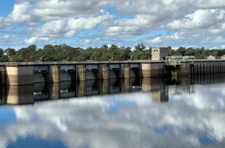 North Pine Dam - from McGavin View