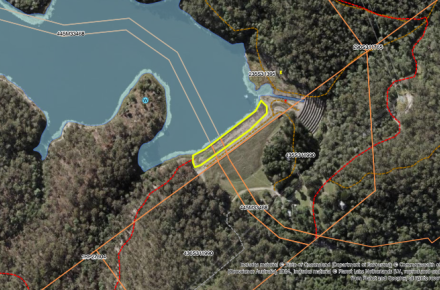 Gold creek planned burn area 041225