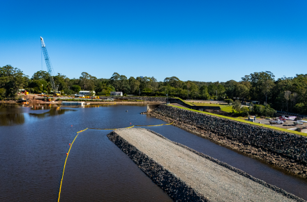 Lake Mac construction