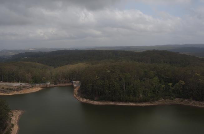Cooloolabin Dam at 25% capacity