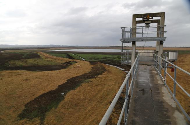 Clarendon at less than zero point two per cent capacity in Sept 2018.JPG