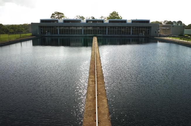 north pine dam water treatment plant